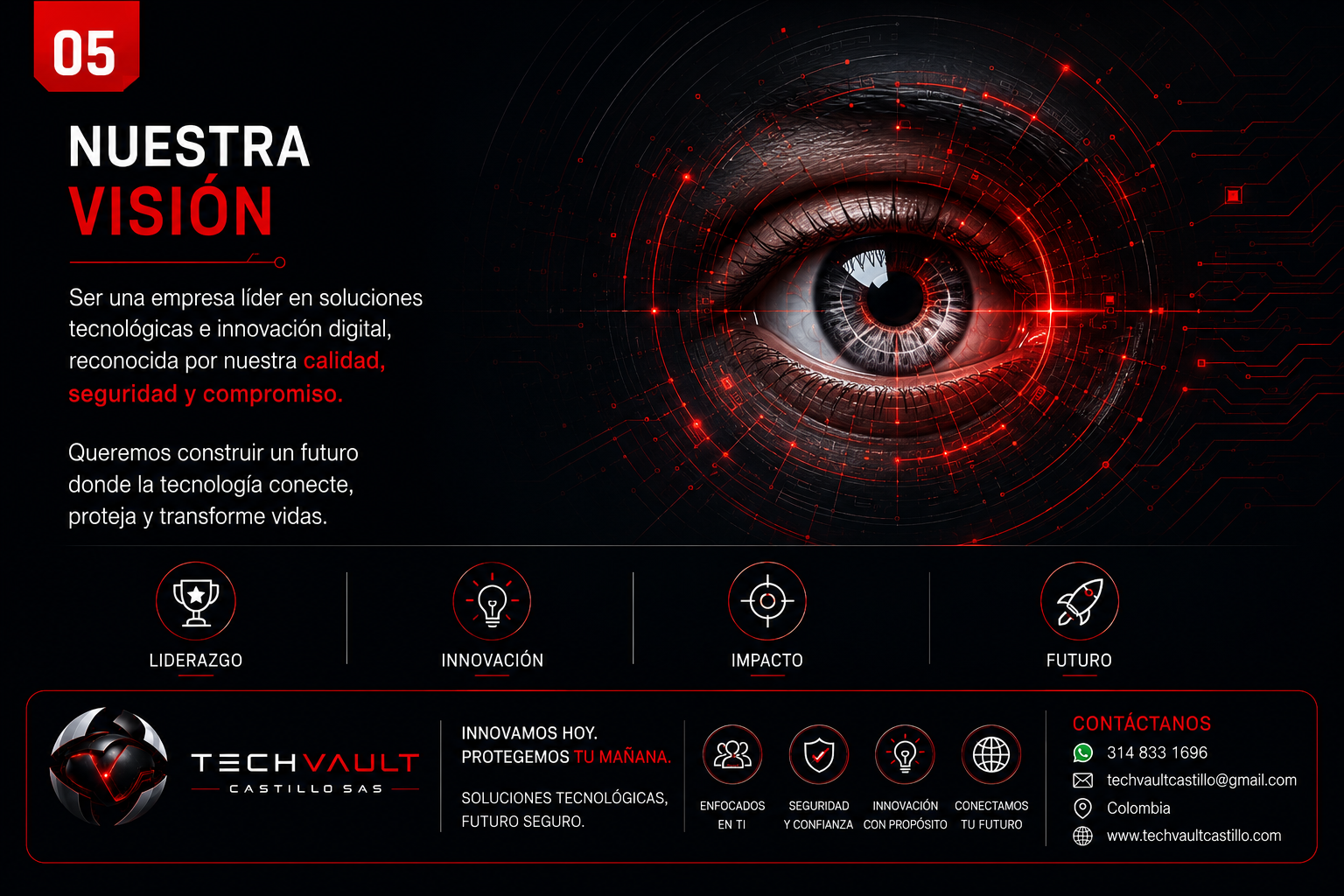 Logotipo de TechVault Castillo SAS